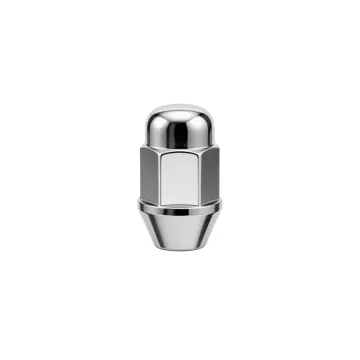 Nut Bulge Acron Chrome 35mm 1-25