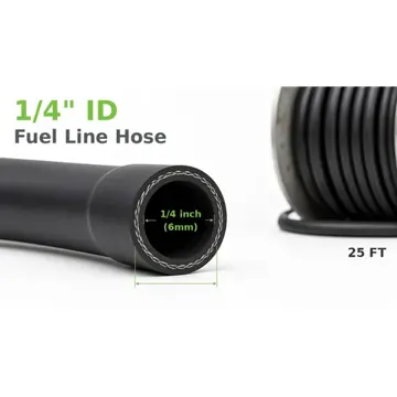 Fuel Line Hose THERMOID 1/4" X 25' AP1503-MW