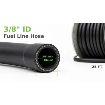 Fuel Line Hose THERMOID 3/8" x 25'
