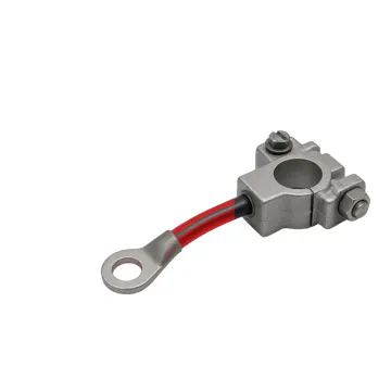 Battery Terminal W/ Lead 10" 4GA RED
