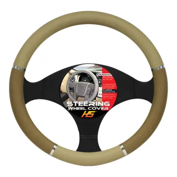 Steering Wheel Cover TAN/CHR/D.TAN