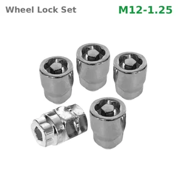 Wheel Lock Steel Nut 12mm X 1.25