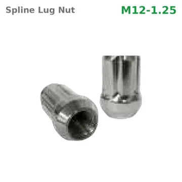 Wheel Nut Hex (deep rim) 1.25M