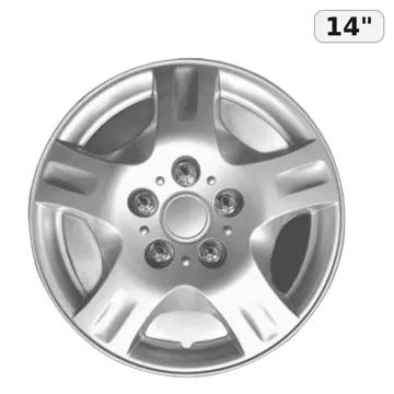 Wheel Cover 14" Silver 4/Set
