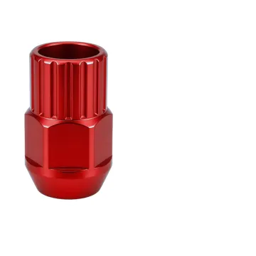 Wheel Nut Hex Red 12X1.25 (Key Type)