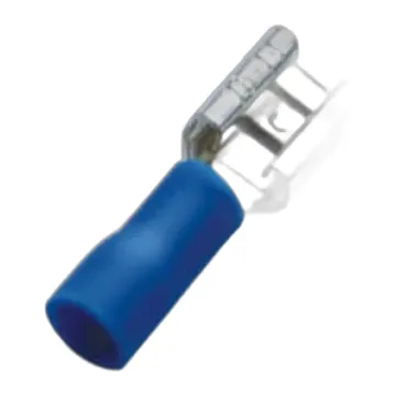 Push On Ends Female Blue