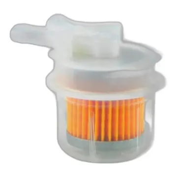 Plastic Fuel Filter In/Out 90 Degree