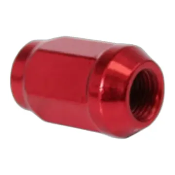Wheel Nut Hex Red 35MM 1.25