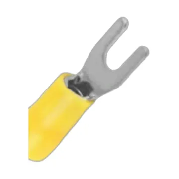 Push on Ends Fork Yellow