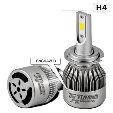 Halogen H4 LED 6000K
