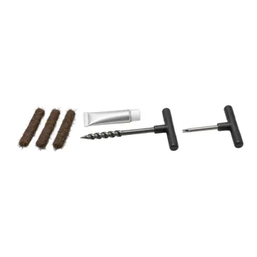 Tire Repair Kit 3 Strings, 1 solution, 1 Rsp Tool, 1 Needle
