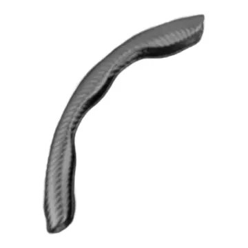 Steering Wheel Cover Segmented Black
