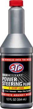 STP Power Steering Fluid + Stop Leak 12oz