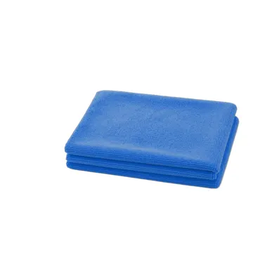 Towels 16X16 Blue Micro Fibre