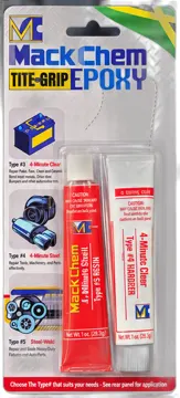 Mack Chem Tite-Grip Epoxy Type #3 4-Minute Clear