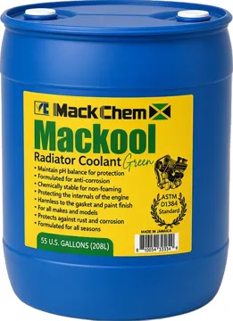Mack Chem MacKool Radiator Coolant Green 55 Gallon Drum