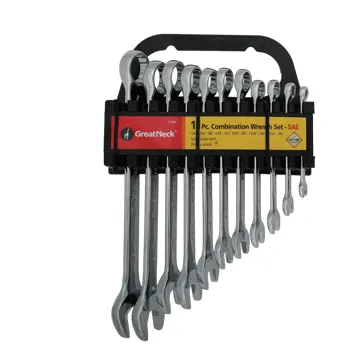GreatNeck 11-Piece SAE Combination Wrench Set