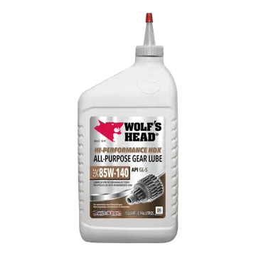 Gear Oil 85W140 Qrt (Wolf's Head)