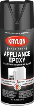 Krylon Appliance Epoxy Gloss Black 12oz