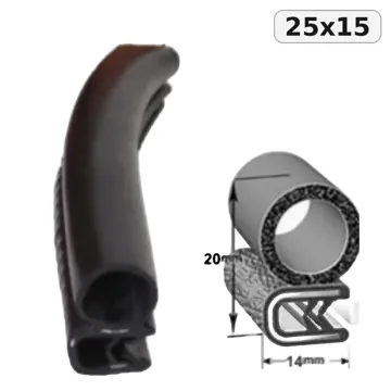 Rubber Door Seal 2 5 x15